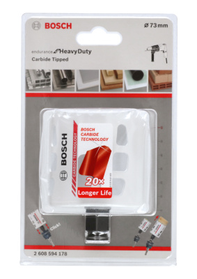 Коронка Endurance for Heavy Duty  73/60мм, BOSCH
