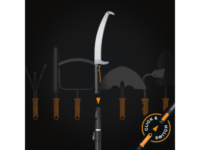 Пила изогнутая FISKARS OneClick