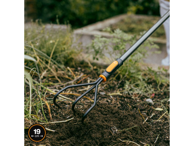 Культиватор три зуба FISKARS OneClick