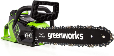 Цепная пила аккумуляторная Greenworks GD40CS15 (40В, 1*АКБ 4Ач и ЗУ)