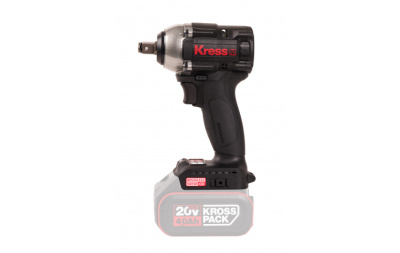 Аккумуляторный гайковерт бесщеточный KRESS KU272.9, 20В, 400Нм, без АКБ и ЗУ