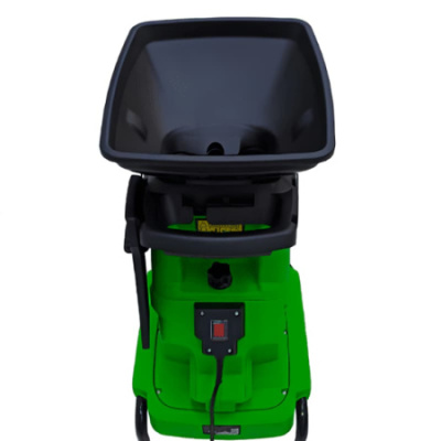 Измельчитель садовый электрический Greenworks GW-2800SD, 2800Вт с контейнером