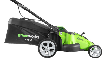 Газонокосилка аккумуляторная Greenworks G40LM49DBK4 TwinForce (40В, 1хАКБ 4Ач и ЗУ) 49см