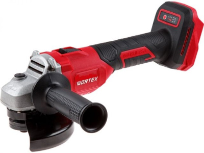 Углошлшлифмашина аккумуляторная WORTEX LX CAG 1812-1 E в чем., 18 В, 125 мм, 8000 об/м (рег. об.)