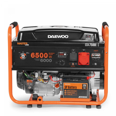 Генератор бензиновый DAEWOO GDA 7500E-3