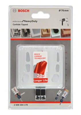 Коронка Endurance for Heavy Duty  76/60мм, BOSCH