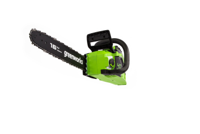 Цепная пила аккумуляторная Greenworks GD40CS18K2 (40В, 1хАКБ 2Ач и ЗУ) 40см