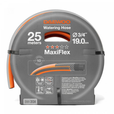 Шланг 3/4 " (19мм) DAEWOO MaxiFlex DWH 3134 25м