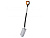 Лопата штыковая большая FISKARS Xact