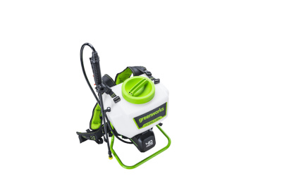 Опрыскиватель аккумуляторный Greenworks G40BPS (40В, с 1хАКБ 2Ач и ЗУ)