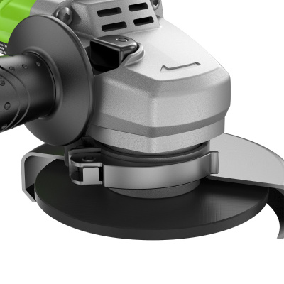 Угловая шлифмашина аккумуляторная Greenworks GD24AG (24В, c 1хАКБ 5 А-ч и ЗУ)