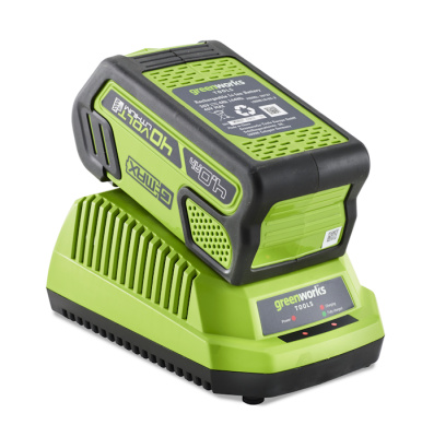 Культиватор аккумуляторный Greenworks G40TLK4 (40В с 1хАКБ 4 А-ч и ЗУ)