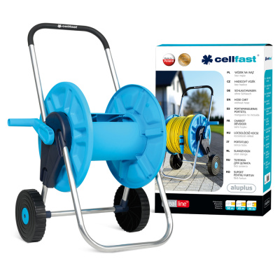 Тележка для шланга ALUPLUS (1/2” 45 м) Cellfast