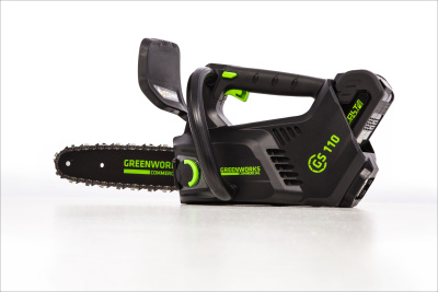 Цепная пила аккумуляторная Greenworks GD40TCS (40В, без АКБ и ЗУ) 25см