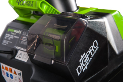 Снегоуборщик аккумуляторный Greenworks GD40ST (40В, без АКБ&nbsp;&nbsp;и ЗУ) 51см