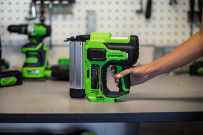 Нейлер аккумуляторный Greenworks GD24BN 24В (без АКБ и ЗУ)