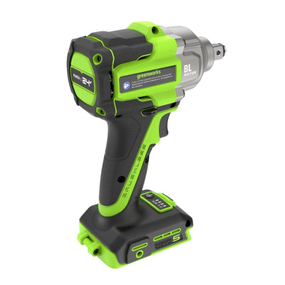 Гайковерт ударный аккумуляторный Greenworks IW5500 (24В, 1хАКБ 5Ач и ЗУ) 500Нм