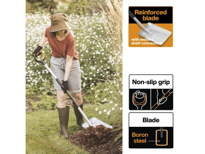 Лопата совковая FISKARS Xact