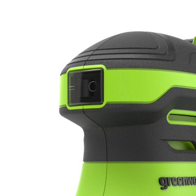 Плоскошлифовальная машина аккумуляторная Greenworks G24SS14 (24В, 1хАКБ 2Ач и ЗУ)