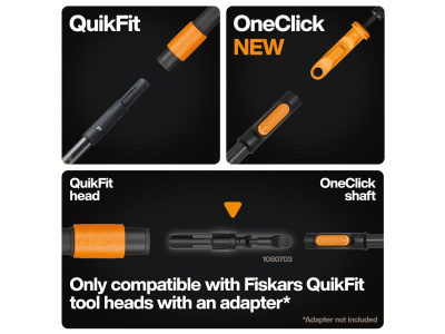 Адаптер FISKARS OneClick для насадок QuikFit