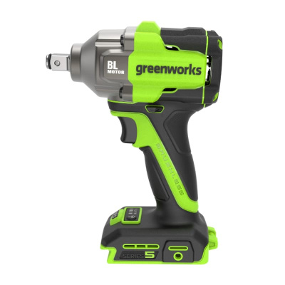 Гайковерт ударный аккумуляторный Greenworks IW5500 (24В, 1хАКБ 5Ач и ЗУ) 500Нм