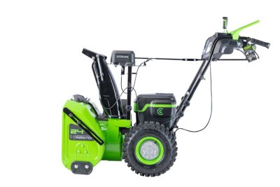 Снегоуборщик аккумуляторный Greenworks GD82ST56 (82В, без АКБ&nbsp;&nbsp;и ЗУ) 61см