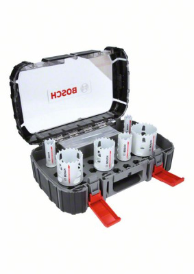 Набор коронок Progressor for Wood and Metal (14шт), BOSCH  Универсальный набор коронок Endurance for Heavy Duty, 14 шт.