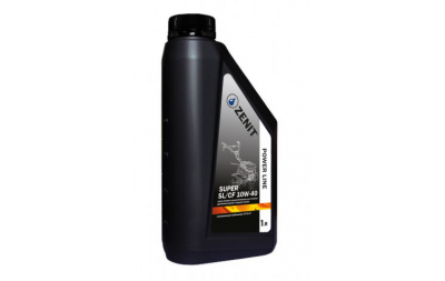 Масло моторное полусинтетическое ZENIT Power Line SUPER SL/CF 10W-40, 1 л