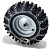 Цепи на колеса  16X6,5-8 spikes (пара) для райдера и снегоотбрасывателя Husqvarna