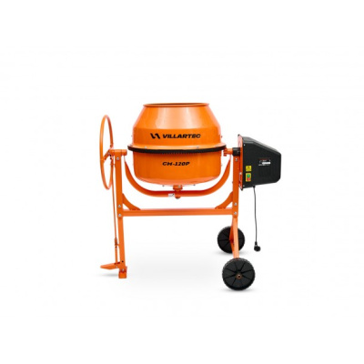 Бетоносмеситель СМ-120P VILLARTEC (220Вт, 80л/40л)