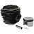 Цилиндр с поршнем 49мм TS400 VILLARTEC (аналог 42230201200