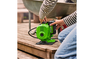 Компрессор аккумуляторный Greenworks ACG301 (24В/12В,11 бар) автомобильный