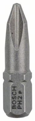 Бита Extra Hart 25мм PH2 (100шт), BOSCH