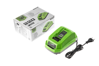 Триммер аккумуляторный Greenworks G40LTK4 (40В 1хАКБ 4Ач и ЗУ) 30см