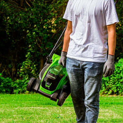 Газонокосилка аккумуляторная Greenworks GD24LM33 (24В, без АКБ и ЗУ) 33см