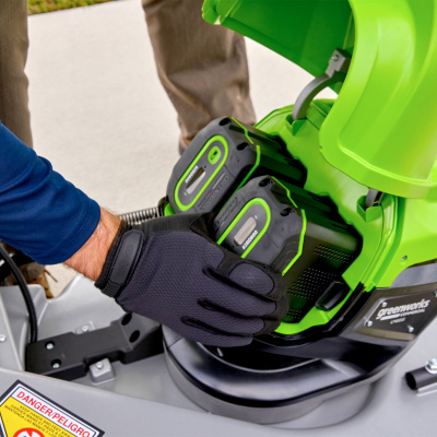 Газонокосилка аккумуляторная Greenworks LM221S (82В, без АКБ и ЗУ) 56см самоходная