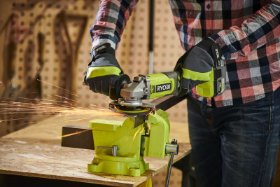 Углошлифмашина RYOBI RAG18125-0 (без батареи) ONE+