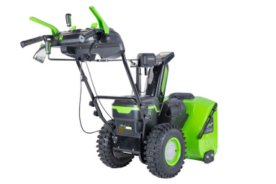 Снегоуборщик аккумуляторный Greenworks GD82ST56 (82В, без АКБ&nbsp;&nbsp;и ЗУ) 61см