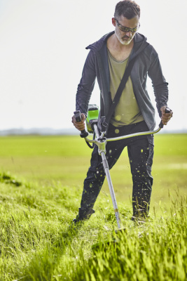 Триммер аккумуляторный Greenworks GD60BCBK4 (60В c АКБ 1х4Ач и ЗУ) 40см