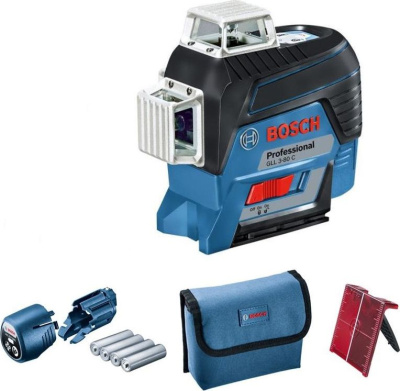 Лазерный нивелир GLL 3-80C линейный в коробке, BOSCH