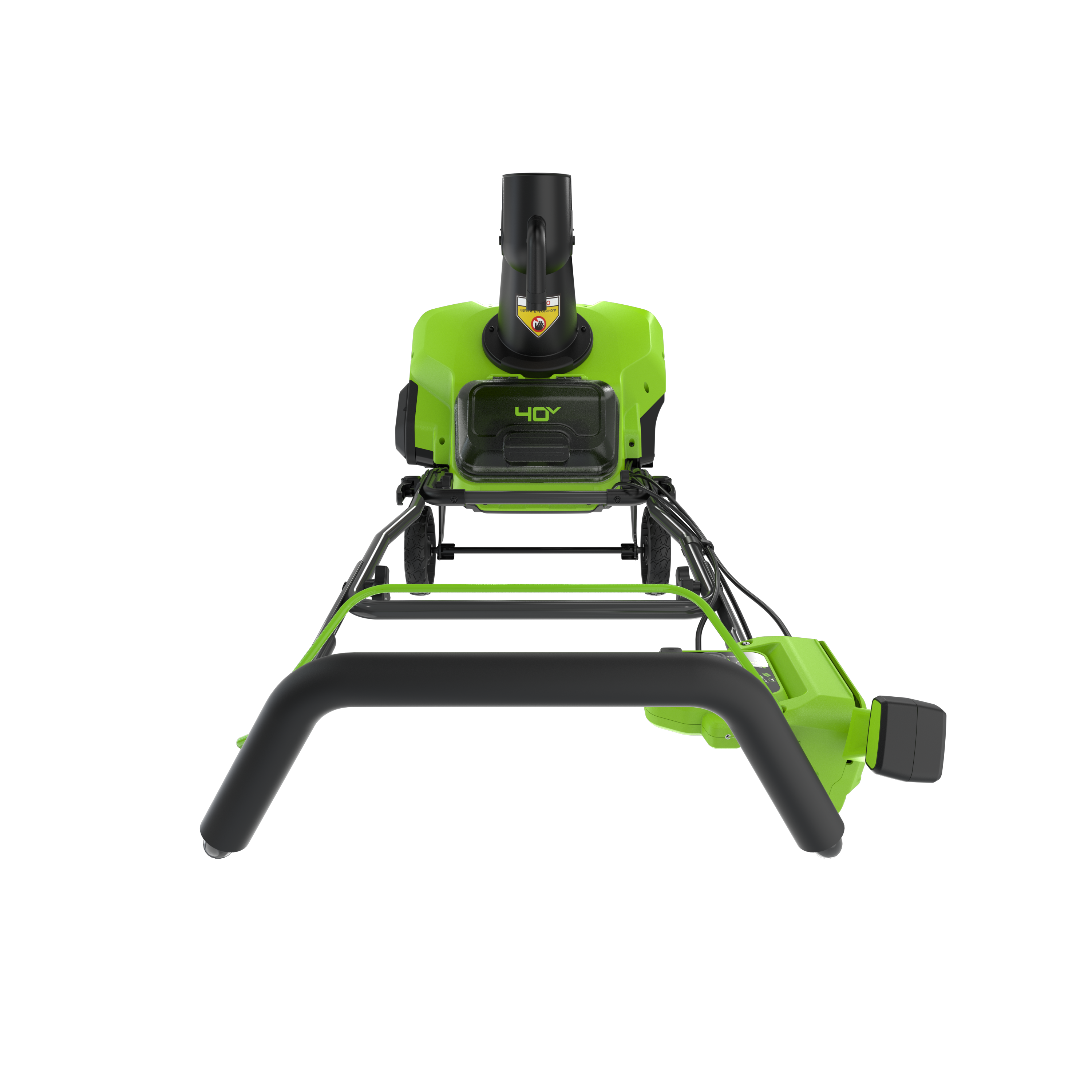 Снегоуборщик аккумуляторный Greenworks GD40STX2 (40В, с 1хАКБ 8ч и ЗУ) 51см