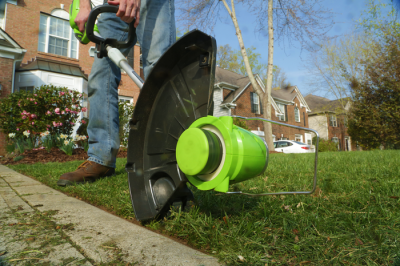 Триммер аккумуляторный Greenworks GD40BCK4 (40В 1хАКБ 4Ач и ЗУ) 40см