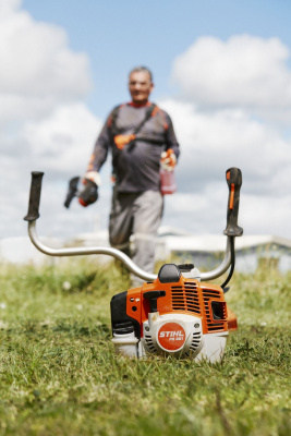 Мотокоса STIHL FS 351-L 2-MIX (с ножом для молодняка 300 3 20)