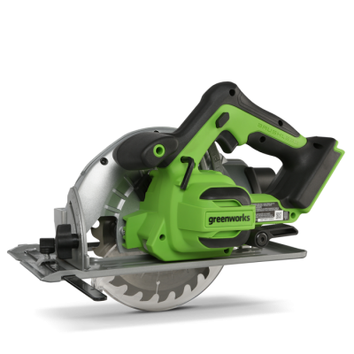 Циркулярная пила аккумуляторная Greenworks GD24CS (24В, без АКБ и ЗУ)
