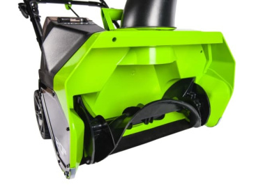 Снегоуборщик аккумуляторный Greenworks GD40SB (40В, с 1хАКБ 4 А-ч и ЗУ) 51см