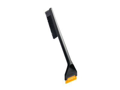Щетка для снега со скребком FISKARS Solid 47 см (щетка-сметка снеговая, съемный скребок)