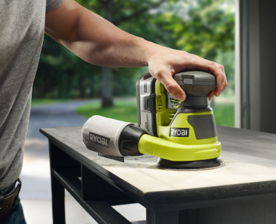 Эксцентриковая шлифмашина RYOBI R18ROS-0 (без батареи) ONE+