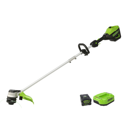 Триммер аккумуляторный Greenworks GD60LTK4 (60В c АКБ 1х4Ач и ЗУ) 40см