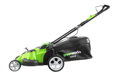 Газонокосилка аккумуляторная Greenworks G40LM49DBK4 TwinForce (40В, 1хАКБ 4Ач и ЗУ) 49см