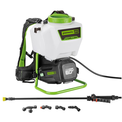 Опрыскиватель аккумуляторный Greenworks GW-BPS60 (60В, без АКБ и ЗУ)